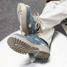 2024 New Autumn/Winter Low-Cut Boots For Men, Retro Workwear Shoes, Thick Sole, Versatile Leather Shoes