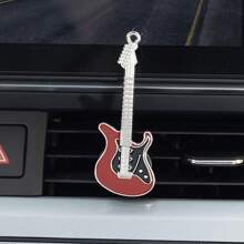 1pc/3pcs/6pcs Car Air Vent Decorations, Fashionable Creative Music Guitar Decor, Car Air Freshener Holder (Fragrance Not Included)