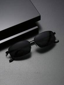 1PC Men's Polarized Metal Fashion Glasses, Classic Fashion Decoration Outdoor Travel, Beach Vacation, Fashion Glasses
