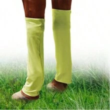 全新马腿袜、马腿保护套、防虫马腿套、马术用品 - 彩色 - 查看 4
