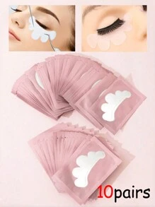 200对云朵形睫毛嫁接隔离垫，不掉毛睫毛嫁接用品，适用于睫毛嫁接、睫毛嫁接工具、睫毛嫁接隔离保护工具 - 粉色 - 查看 11