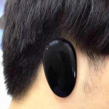 50/100pcs Disposable Dye Ear Cover, Plastic Waterproof Ear Protector, Salon Styling Tool, Suitable For Hairstylists & Home Shower