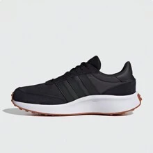 Adidas Zapatillas retro de entrenamiento, carreras y vida cotidiana con amortiguación, estilo años 70, cómodas para correr - Negro - Ver 6