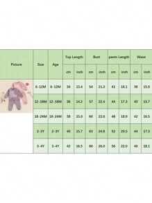 Toddler Baby Girl Clothes 6 12 18 Months 2T 3T 4T Long Sleeve Pullover Sweatshirt Pants Infant Fall Winter Outfit - Hồng - Xem 8