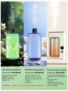 Haushalts-Aromatherapie-Maschine mit automatischer Duftvernebelung, für Schlafzimmer geeignet, langanhaltender Geruchsbeseitiger, kann auf dem Schreibtisch stehen oder an der Wand montiert werden, Hotel Aromaöl-Diffuser, Aromatherapie-Öl als Option, leise Lufterfrischer für Zuhause, automatische Duftzerstäuber, kleine, kompakte Duftverteiler-Maschine für Büro