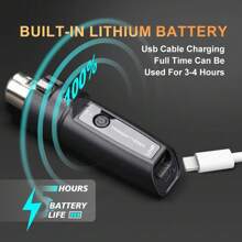 LMBGM A11 Wireless XLR Transmitter & Receiver: Connect Your Microphones Wirelessly With XLR Adapters For Dynamic And Condenser Mics - Black - View 4