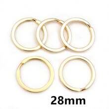 20Pcs 25-30mm Metal Key Ring Laveros Clasp Findings Key Chain Split Ring DIY Jewelry Making Accessories Findings - Split Ring - View 15