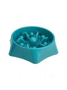 New Pet Cat High Foot Bowls, Protect Neck Vertebra, Spill-Proof Plastic Slanted Cat/Dog Food Feeder Dishes
