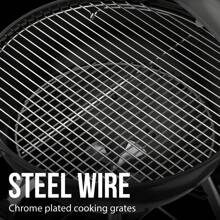 The Expert Grill 22.5" Charcoal Kettle Grill - Black - View 9