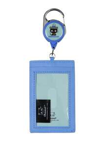 Sanrio Hello Kitty Chococat Retractable Lanyard For Keys Keychain ID Badge Holder - Blue - View 2
