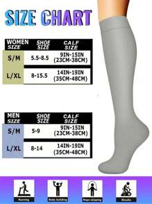 6pairsCompression Socks For Men Women - Muscle Support & Energy Boost (Best For Workout, Running) - Multicolor - View 3