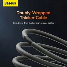 Baseus CoolPlay Series Fast Charging Cable USB To IP 2.4A 1m 2M