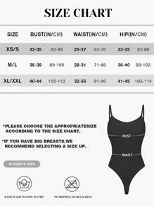Women's Shapewear Bodysuit Tummy Control Body Shaper Seamless Snatched Waist Body Suit - Skin Color/coffee - View 6