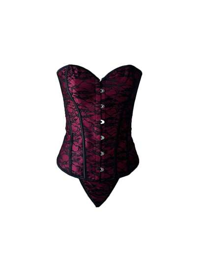 2件套钢钩提花无缝塑身胸罩