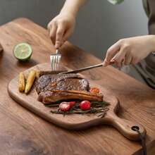 1 pieza Bandeja de madera natural y elegante, asimétrica, de estilo rústico para decoración del hogar, estilo japonés, bandeja de madera multiusos adecuada para sushi, pasteles, pastelería, hornear, jabón, toallas, accesorios, velas, aromaterapia, jarrones, café, aperitivos, barbacoa, bebidas, joyería, bandeja de madera para baño, tocador, jardín, suculentas, almacenamiento, picnic al aire libre, fiesta, boda, comedor y ocasiones especiales