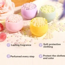 1pc-280g水果香味洗衣珠让衣服芳香四溢，兼容洗衣机，家庭洗衣清洁用品，适用于家庭、洗衣房、宿舍及出差等场景 - 彩色 - 查看 3