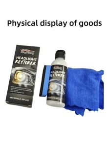 rayhong 1pc100ml 汽车大灯修复抛光液，汽车大灯划痕修复翻新保养增亮镀膜抛光液