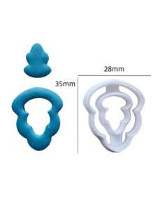 Simple Geometry Polymer Clay Cutter For Earring Making Soft Pottery Earrings Women DIY Studs Jewelry Pendants Clay Tools - Clay Cutters - View 13