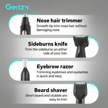 Electric Nose Hair Trimmer 4-In-1 Sideburns Razor Cross Border For Multi-Functional Set Shaving Shaver - Multicolor - View 6