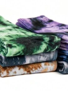 Meias Personalizadas de Algodão Masculina Adulto. - Multicolorido - Visão 3