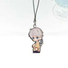 1pc Cute Fashionable Keychain/Pendant Decorative For Phones, Love & Space Theme - Multicolor - View 3