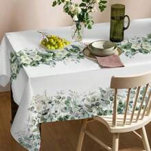 1/2 chiếc Khăn trải bàn hình chữ nhật màu xanh lá cây xô thơm, Khăn trải bàn bằng polyester khuynh diệp cho mùa xuân, Lễ rửa tội cho em bé, Sinh nhật, Trang trí đám cưới, Đồ dùng cho bữa tiệc - màu xanh lá - Xem 17