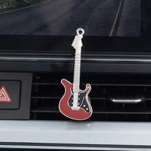 1pc/3pcs/6pcs Car Air Vent Decorations, Fashionable Creative Music Guitar Decor, Car Air Freshener Holder (Fragrance Not Included)