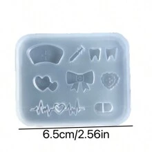 Small Size Resin Casting Mold, Silicone Mold Accessories, Resin Liquid Mold, Resin Keychain Silicone Mold, Resin Mold