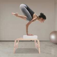 kangten 440.92lbs Yoga Headstand Bench Exercise Inversion Stool Workbench Upside Down Chair - White - View 1