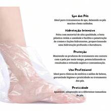 Disposable Plastic Booties For Inoven Foot Spa 100 Units - 白色 - 查看 3