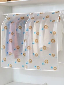 1 件装简约图案衣服防尘罩，多功能罩子多功能衣服防尘罩家用防水防油收纳袋，简易防尘落地式衣服衣架罩袋衣服保护套婚纱收纳，个性化婚礼礼物，婚礼装饰，新郎防尘罩，新娘，新娘，伴郎，伴娘