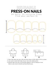 24 件黑色按压式指甲，带花朵和圆点设计，短方形假指甲，全覆盖假指甲，适合女士和女孩
