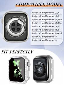 St.siabe 3-in-1 bevat een polsband, hoesje en film voor vrouwen en mannen. Ik Fashion Classic Monochrome Siliconen Horloge Breng Compatibel Met Apple Watch Band 38mm 40mm 41mm 45mm 44mm 42mm 49mm Riem, Zacht, Comfortabel en Ademend Vervangende Band Met Apple Watch Ultra Serie S10/9/SE/8/7/6/5/4/3/2/1 Armband Accessoires
