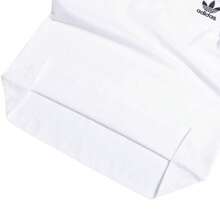 Adidas Originals 男裝T卹三葉草3-STRIPES TEE戶外出遊短袖運動休閒上衣 KB2460 - 白色 - 查看 11