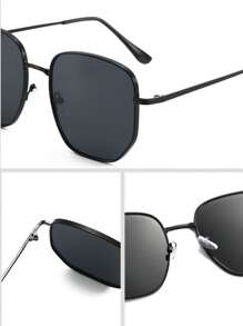 2pcs Elegant INS-Style Timeless Classic Fashion Fashion Glasses For Women, Suitable For Street Photography, Daily Life, Outdoor Leisure Activities, Fits Various Face Shapes, Ideal For Summer Beach Vacation, Outdoor Activities And Travel - 2pcs Gold, Black and Gray Combination - View 6