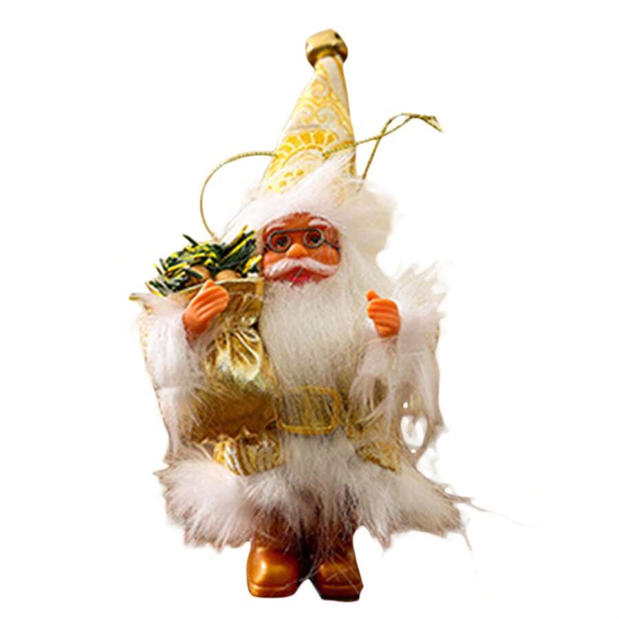 Brighten Up Your Christmas With Colorful Silicone Ornaments - Perfect For Festive Decor - vàng - Xem 1