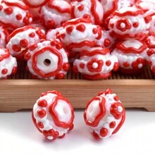 10 hạt màu kem phong cách ngọt ngào dùng làm bút thủ công DIY và đồ trang trí điện thoại/túi xách - Nhiều màu - Xem 18
