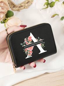 Burgundrote Tasche Charlie Rotwein Roter Umschlag Modische und hochwertige Kartenetui Tasche Leicht zu tragen Münztasche mit mehreren Fächern Reißverschluss Multi-Slot Einfache Kreditkartenfächer Multifunktions Damenbrieftasche Kartentasche Mini Geldbörse Geldbeutel Kartenetui