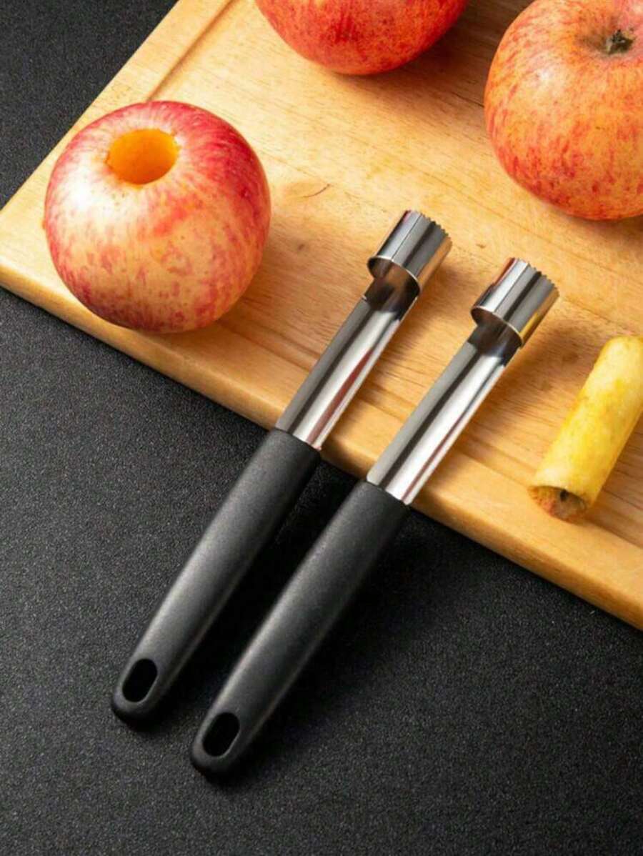 1pc/2pcs Fruit Corer, Apple & Pear Seed Remover, Apple Corer - Multicolor - View 1