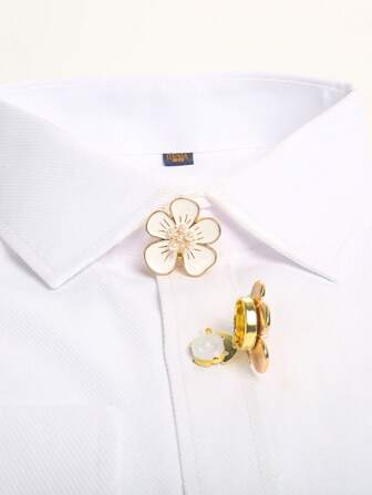 2 st/set manschettknappar för skjortor och klänningar kvinnor söta persikoblommor knappskydd sömlösa ärmknappsklämmor dekoration modegåvor rosettdekoration kläder accessoarer