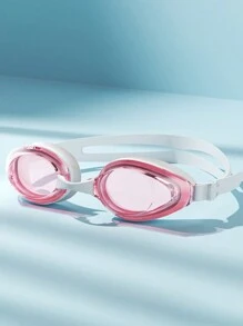 1pc HD Swimming Goggles HD Boy's Glasses Swimming Equipment - Black and White - View 14