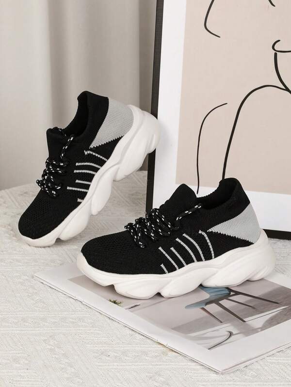 New Casual Soft Insole Sock Shoes, Fashion Versatile Sneakers For Teenagers, Students, Boy And Girl