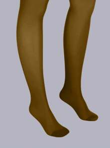 Trifil Adherence 15 Thread High-Rise Tights For Everyday Wear - Mocha Brown - View 3