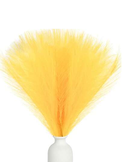 6 piezas de Hierba de Pampa Falsa Esponjosa, Ramas de Hierba Pomposa Artificial para Rellenar Jarrones de Piso, Decoración Boho Rústica para Bodas, Regalos, Cumpleaños, Graduación, Otoño, Plantas Falsas