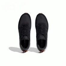 Adidas Zapatillas retro de entrenamiento, carreras y vida cotidiana con amortiguación, estilo años 70, cómodas para correr - Negro - Ver 7