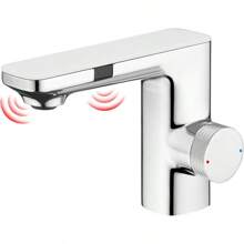 CREA  Sensor Basin Mixer Tap Touchless Tap For Batoom Automatic Basin Tap Faucet Batoom Sensor Come - Chrome(infraredSensor)1 - View 1