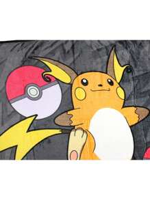 Pokemon Pikachu Evolutions Throw Blanket 46" X 60" Soft Fleece Throw Blanket - 彩色 - 查看 2