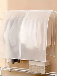 1 件装简约图案衣服防尘罩，多功能罩子多功能衣服防尘罩家用防水防油收纳袋，简易防尘落地式衣服衣架罩袋衣服保护套婚纱收纳，个性化婚礼礼物，婚礼装饰，新郎防尘罩，新娘，新娘，伴郎，伴娘