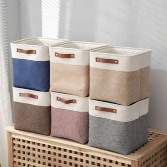 洗衣篮脏衣篮家用收纳筐大容量脏衣服收纳筐布艺折叠洗衣篮便携收纳盒