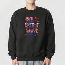 1 件/2 件/3 件爱国热转印乙烯基贴纸 - 红色、白色、黑色、天蓝色 - 大胆条纹、明亮星星、大胆设计，适用于 DIY T 恤、连帽衫、运动衫